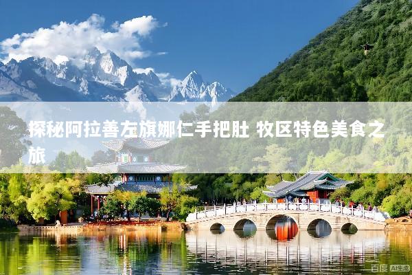 探秘阿拉善左旗娜仁手把肚 牧区特色美食之旅