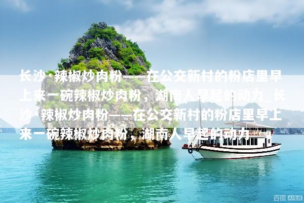 长沙·辣椒炒肉粉——在公交新村的粉店里早上来一碗辣椒炒肉粉，湖南人早起的动力_长沙·辣椒炒肉粉——在公交新村的粉店里早上来一碗辣椒炒肉粉，湖南人早起的动力